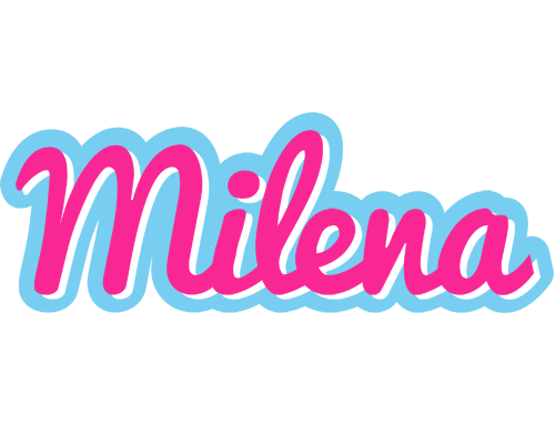 Milena popstar logo
