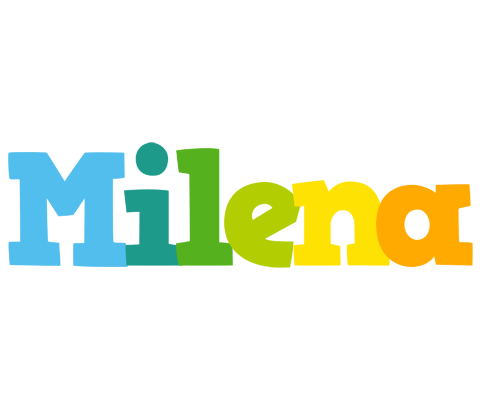 Milena rainbows logo