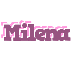 Milena relaxing logo
