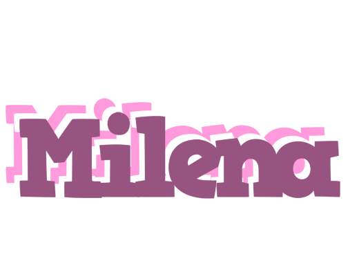 Milena relaxing logo