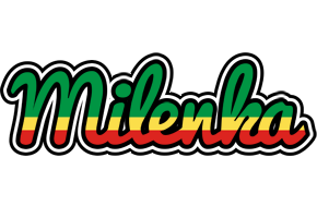 Milenka african logo