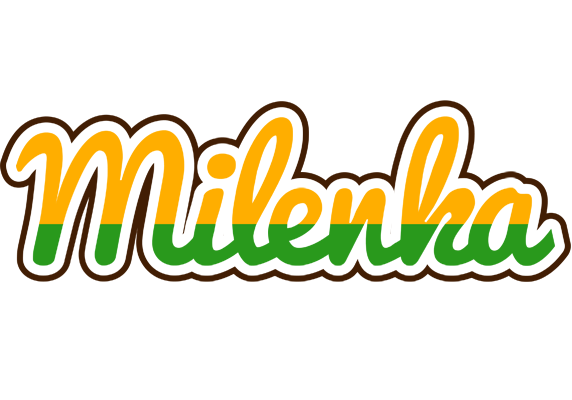 Milenka banana logo