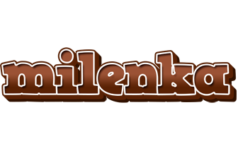Milenka brownie logo