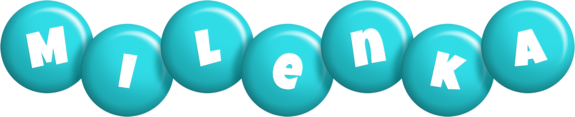 Milenka candy-azur logo