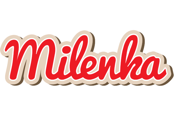 Milenka chocolate logo