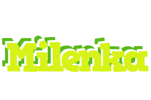Milenka citrus logo