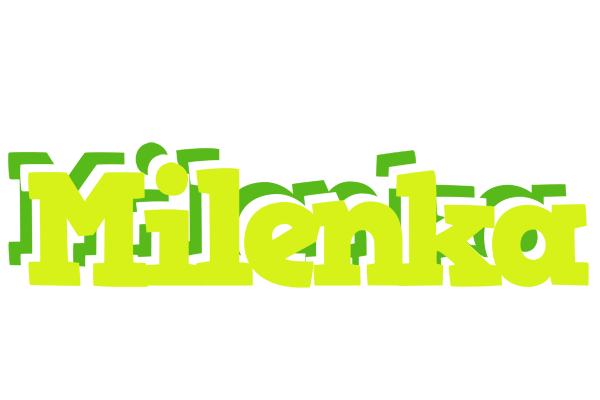 Milenka citrus logo