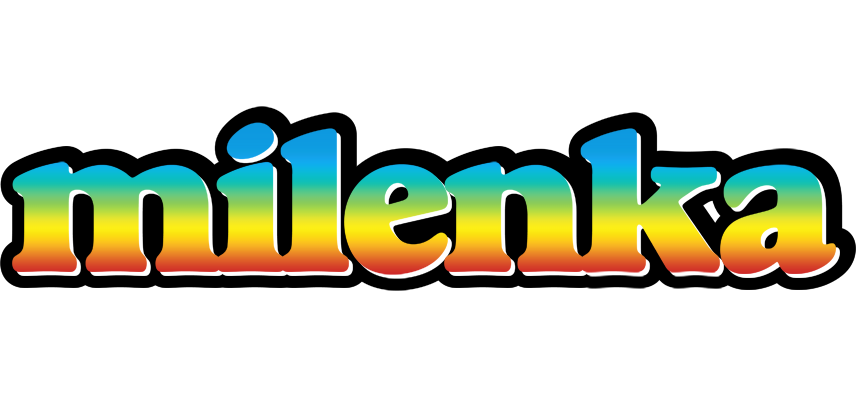 Milenka color logo