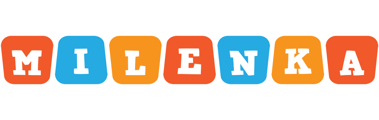 Milenka comics logo