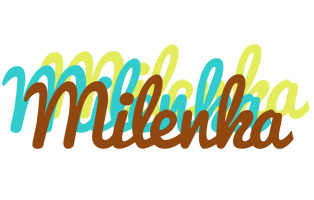 Milenka cupcake logo