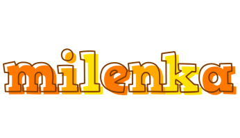 Milenka desert logo