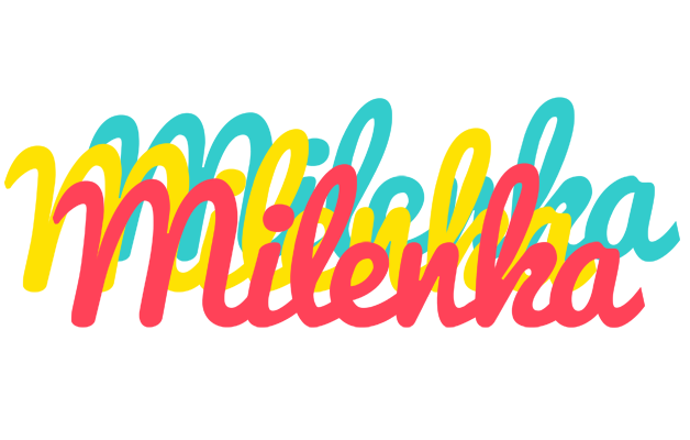 Milenka disco logo