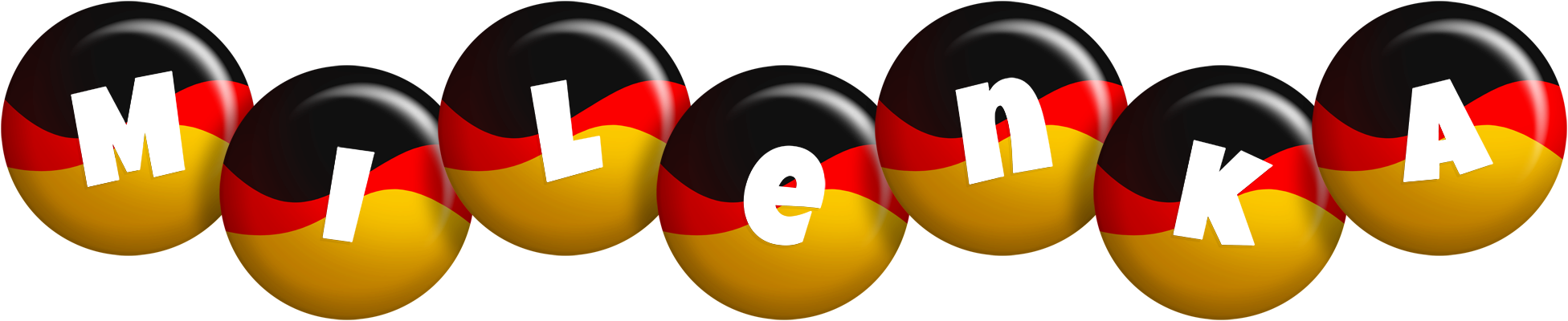 Milenka german logo