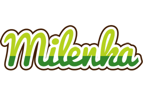 Milenka golfing logo