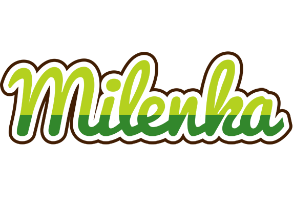 Milenka golfing logo
