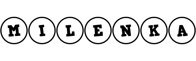 Milenka handy logo