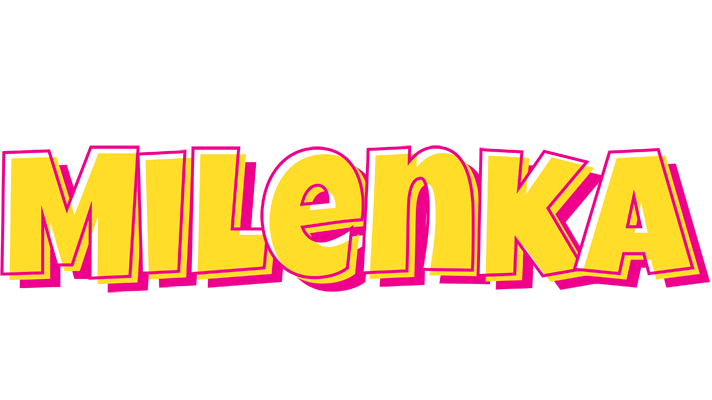 Milenka kaboom logo