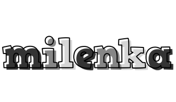 Milenka night logo