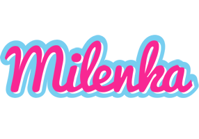 Milenka popstar logo