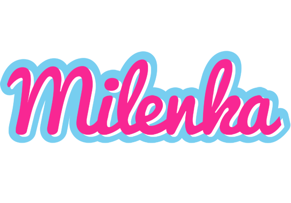 Milenka popstar logo