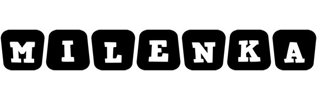 Milenka racing logo