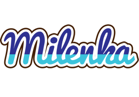 Milenka raining logo