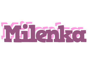 Milenka relaxing logo