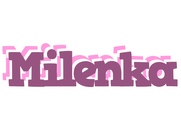 Milenka relaxing logo