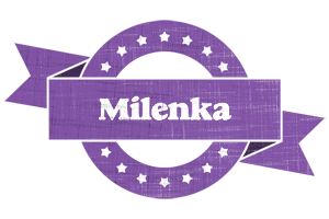 Milenka royal logo