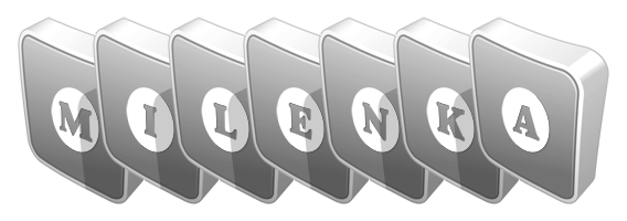 Milenka silver logo