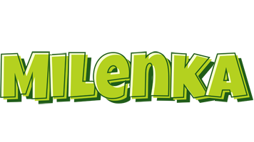 Milenka summer logo