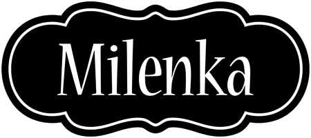 Milenka welcome logo