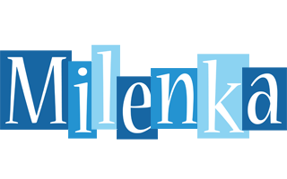Milenka winter logo