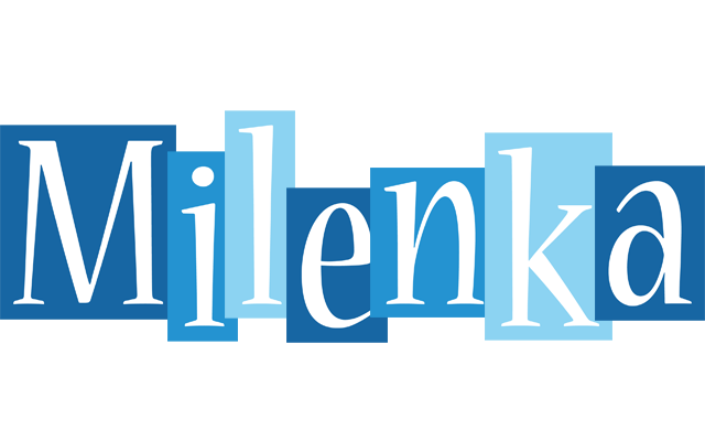 Milenka winter logo
