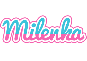 Milenka woman logo