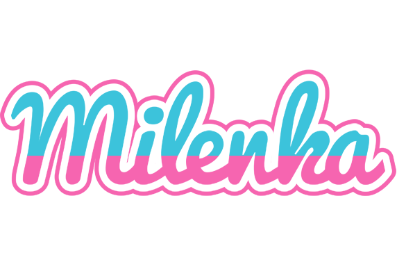 Milenka woman logo