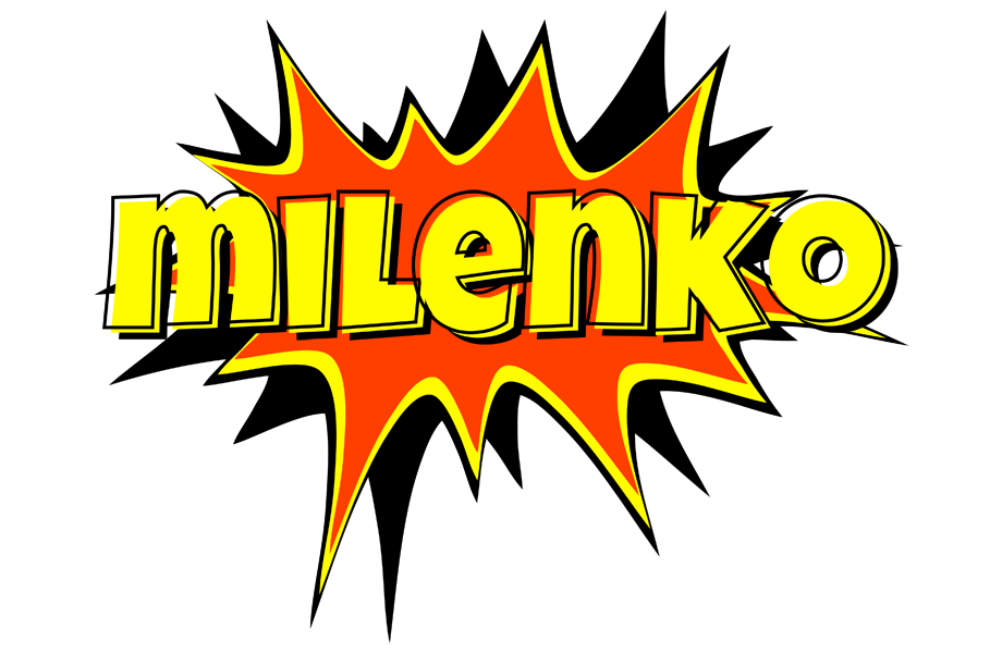 Milenko bazinga logo