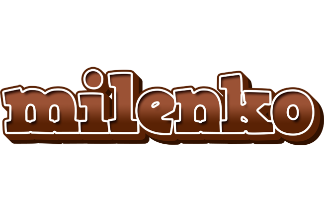 Milenko brownie logo