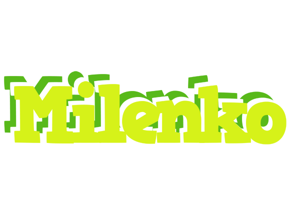 Milenko citrus logo