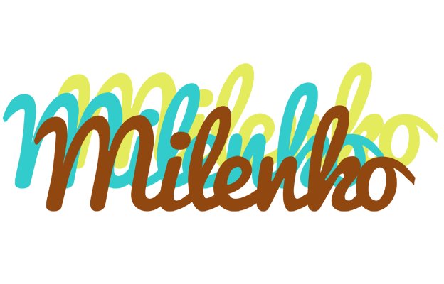 Milenko cupcake logo