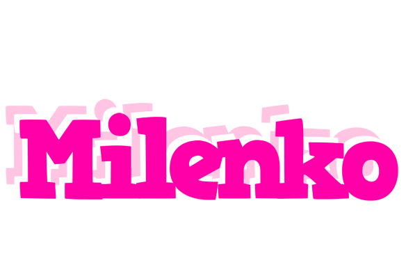 Milenko dancing logo