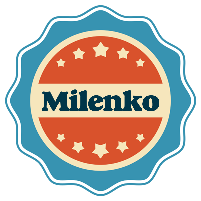 Milenko labels logo