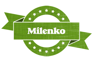 Milenko natural logo