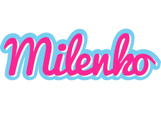 Milenko popstar logo