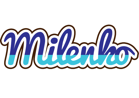 Milenko raining logo