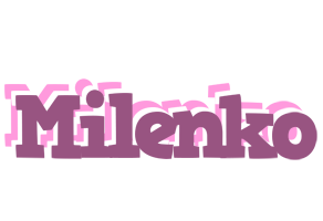 Milenko relaxing logo