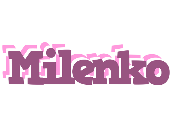 Milenko relaxing logo