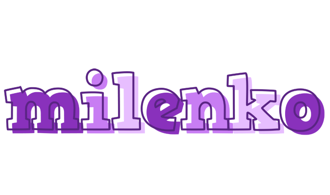 Milenko sensual logo