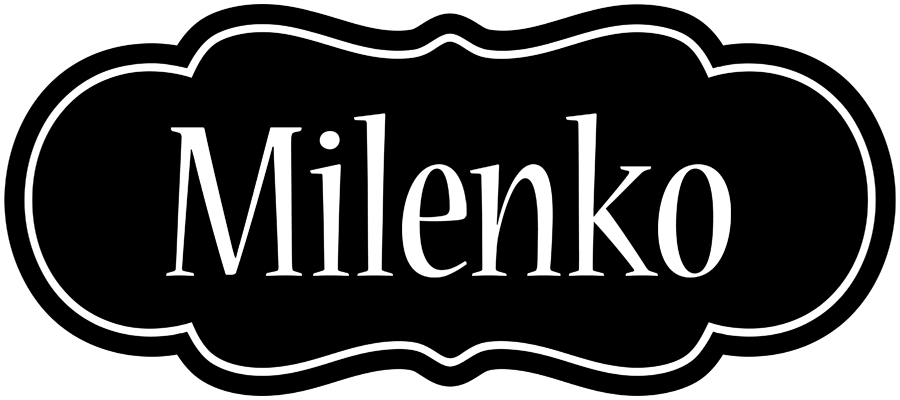 Milenko welcome logo