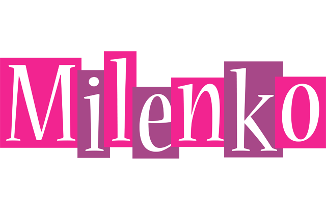 Milenko whine logo